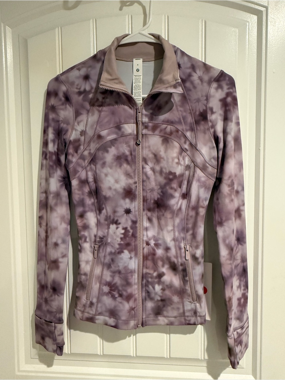 Lululemon Define Jacket - Lavender Tye-Dye